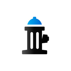 Duo Tone Icon - Hydrant