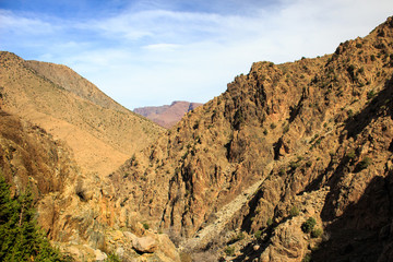 Panorama im Atlasgebirge