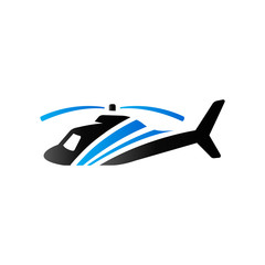 Duo Tone Icon - Helicopter