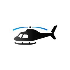 Duo Tone Icon - Helicopter