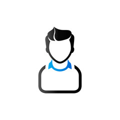 Duo Tone Icon - Add friend