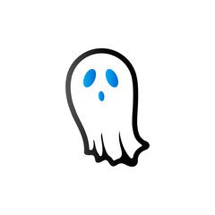 Duo Tone Icon - Halloween ghost