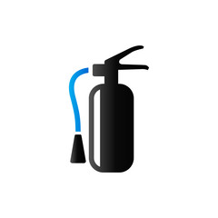 Duo Tone Icon - Fire extinguisher