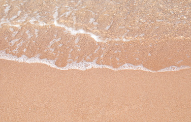 Wave & Sand beach background
