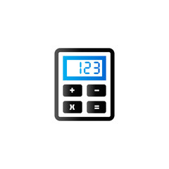 Duo Tone Icon - Calculator