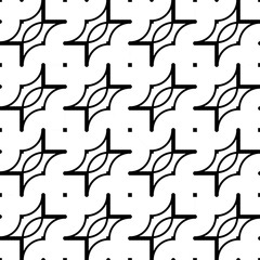 Design seamless monochrome pattern