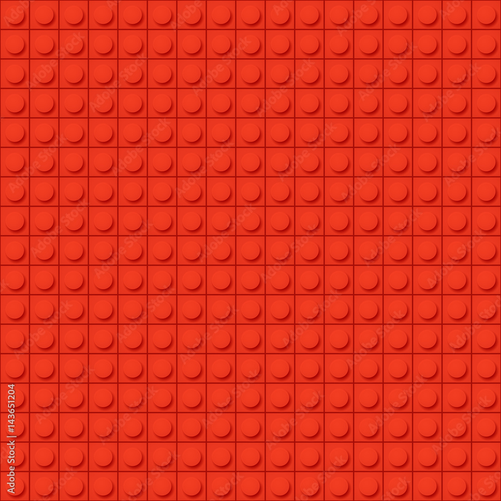 Poster Toy blocks vector background. Vector seamless pattern