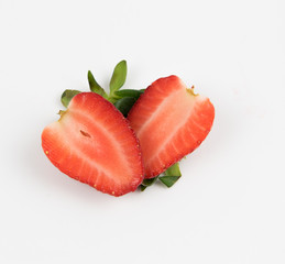 Fresh delicious red Strawberry fruits