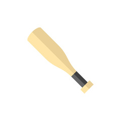 Flat icon - Baseball bat