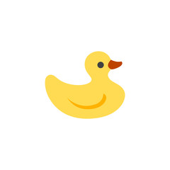 Flat icon - Rubber duck