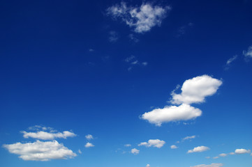 white clouds