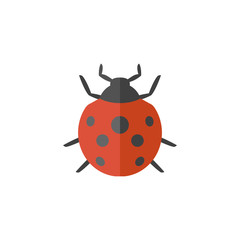 Flat icon - Bug