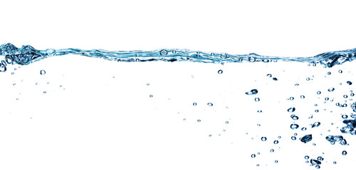 Water splash isolated