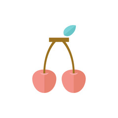 Flat icon - Cherry