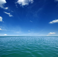 Obraz premium Blue sea water