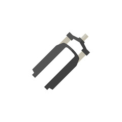 Flat icon - Bicycle suspension fork