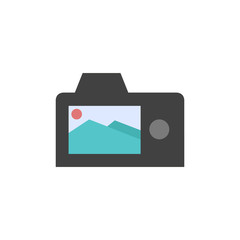 Flat icon - Camera