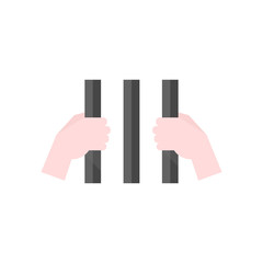 Flat icon - Hand holding bars