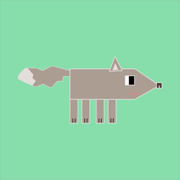 Cubic wolf.