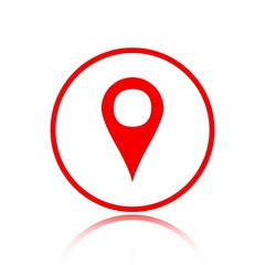 navigation icon stock vector illustration flat design