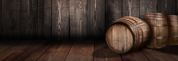 background of barrel whiskey winery beer