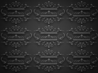 damask pattern background