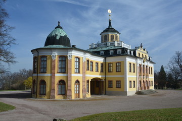 Fototapeta na wymiar Schloss Belvedere in Weimar