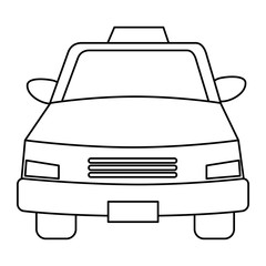 taxi service public icon