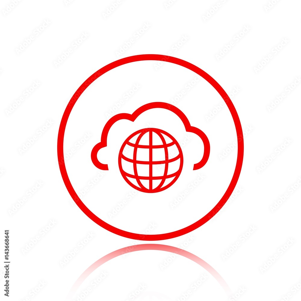 Canvas Prints web icon stock vector illustration flat design