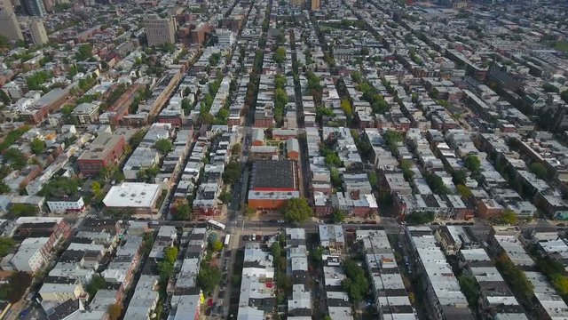 Aerial Pennsylvania Philadelphia September 2016 4K