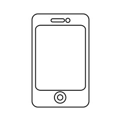 smartphone device isolated icon vector illustration design