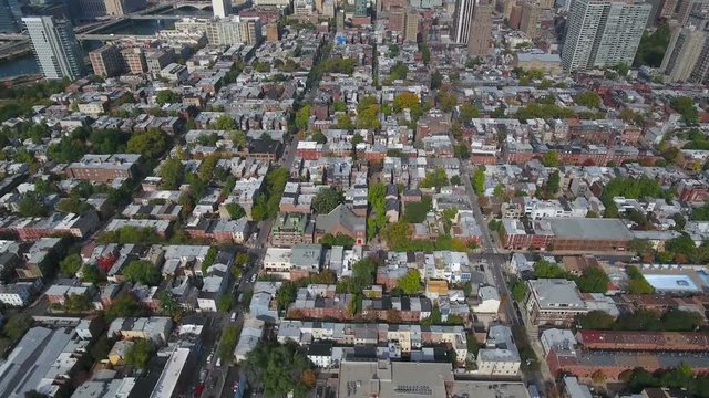 Aerial Pennsylvania Philadelphia September 2016 4K