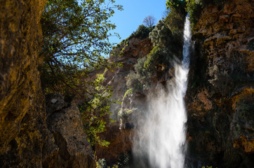 Fototapeta na wymiar Waterfall in mountain