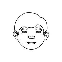 young man avatar character vector illustration design