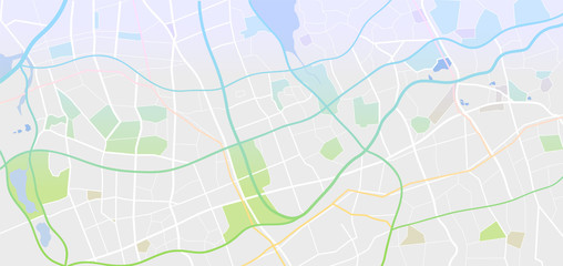 Abstract background of City Map
