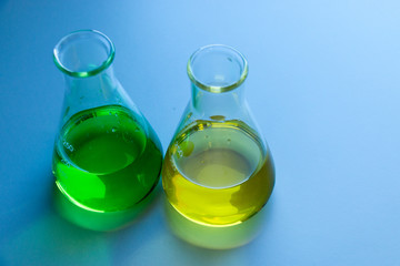 Experiment chemical in Lab.