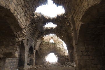 Mar Ahron Monastery inside - obrazy, fototapety, plakaty