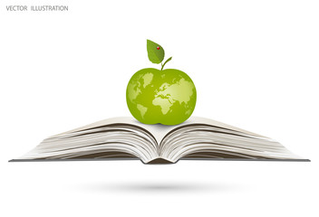 The concept on the theme of science.