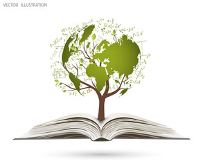 Concept on the theme of science.