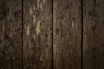 Old vertical wood panel