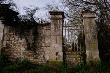 the gate