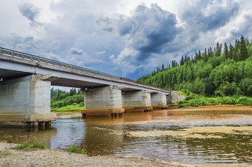 The bridge over the river Vilva
