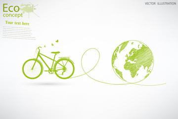 Environmentally friendly world.