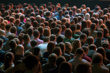 Audience at the conference hall