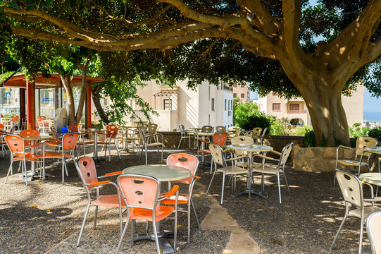 Outdoor Seating In The Cafe