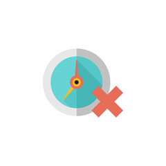 Flat icon - Clock