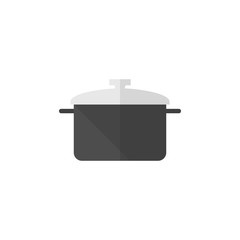 Flat icon - Cooking pan