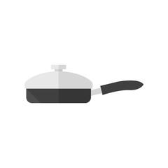 Flat icon - Cooking pan