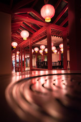 interior of a Chinese restaurant