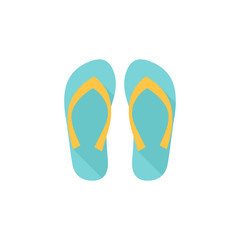 Flat icon - Slipper sandal